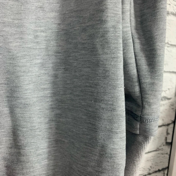 Indygena Women’s Grey Hooded Pullover Tunic Sweater Size Medium  Athleisure - Picture 11 of 15